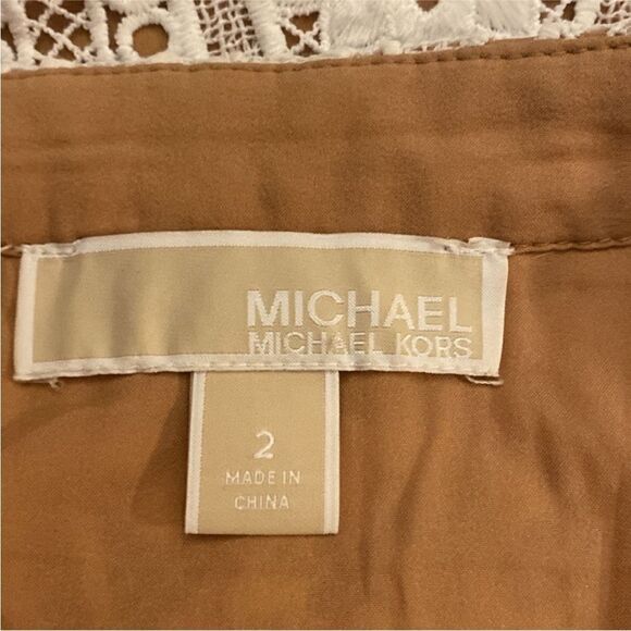 Michael Kors Cream Lace Mini Skirt, US2 - Picture 7 of 8
